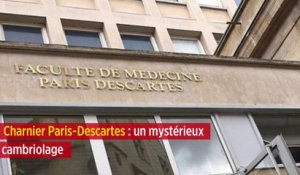 Charnier Paris-Descartes : un mystérieux cambriolage