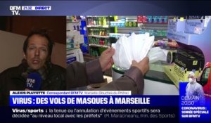 Ruées sur les masques et poignées de mains prohibées - 03/03