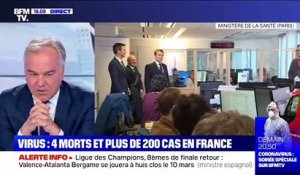 Story 4 : Emmanuel Macron au centre de crise du ministère de la Santé - 03/03