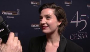 Nina Meurisse : "Le film Camille a changé beaucoup de choses dans ma vie"  - César 2020