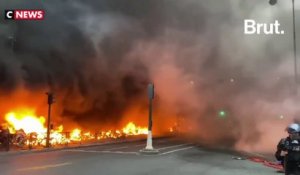 Violents incendies en marge d'un concert de Fally Ipupa à Paris, la Gare de Lyon évacuée