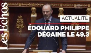 Retraites : Edouard Philippe annonce le recours au 49.3