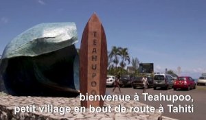 JO-2024: Teahupoo, petit village de Tahiti au cœur de la vague