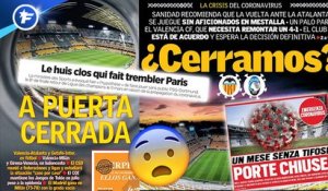Les joueurs du FC Barcelone font leur autocritique, le coronavirus paralyse le football italien