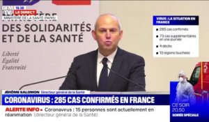 Coronavirus: "Nous sommes toujours dans un stade 2" en France, selon Jérôme Salomon