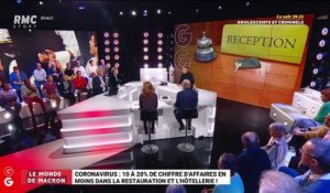 Le monde de Macron: Coronavirus, 10% à 20% de chiffre d'affaires en moins dans la restauration et l'hôtellerie – 05/03