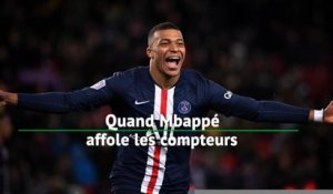 PSG : Quand Mbappé affole les compteurs