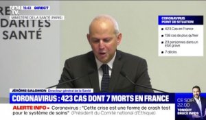 Coronavirus: Jérôme Salomon alerte sur les fake news qui circulent autour des solutions hydroalcooliques
