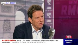 Geoffroy Roux de Bézieux: "Dès que le pic de l'épidémie |de coronavirus] sera atteint, on pourra repartir"