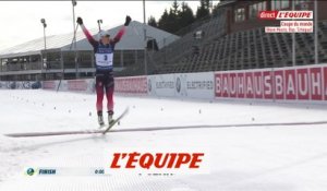 L'arrivée de la mass start remportée par Tiril Eckhoff - Biathlon - CM (F)