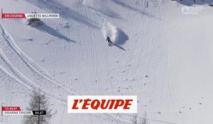 le run de Juliette Willman en Autriche - Adrénaline - Ski freeride