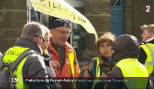 "Gilets jaunes" : ouverture du procès de l'incendie de la préfecture du Puy-en-Velay