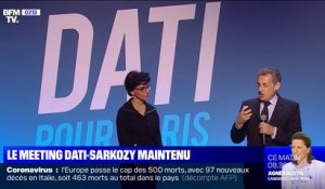Municipales 2020: Rachida Dati soutenue par Nicolas Sarkozy