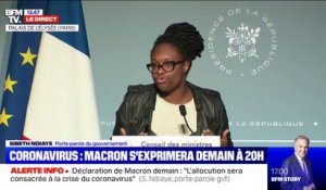 Sibeth Ndiaye sur le coronavirus: "Je ne peux dire à ce stade quelles seront les mesures au stade 3"