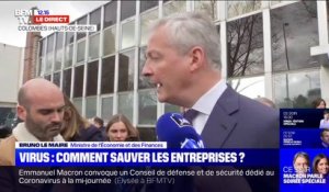 "Tous les prêts faits aux PME seront garantis par l'État à 90%" annonce Bruno Le Maire