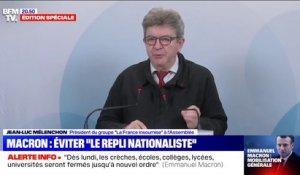 Jean-Luc Mélenchon: "Le moment n'est pas celui de la polémique mais de la solidarité"