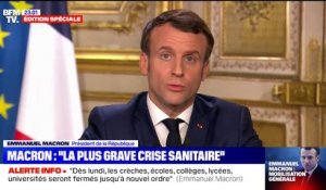 Ce qu'il faut retenir de l'allocution d'Emmanuel Macron sur le coronavirus