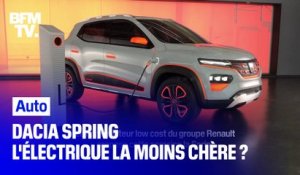 Dacia Spring, l'électrique la moins chère du marché ?