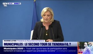 Coronavirus: Marine Le Pen demande à Emmanuel Macron de "procéder à la fermeture des frontières avec les pays les plus touchés"