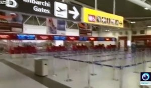 L'aéroport de Rome est désert depuis sa fermeture !