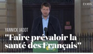 Yannick Jadot demande le report du second tour des élections municipales
