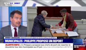 Édouard Philippe a proposé un report des élections municipales au 21 juin