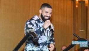 Drake Popped Bottles to Celebrate Breaking Hot 100 Record | Billboard News