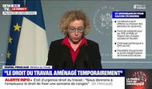 Muriel Pénicaud (ministre du Travail) : "nous permettons de déroger aux règles relatives à la durée du travail, au repos hebdomadaire et dominical"