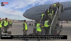 Coronavirus : un avion militaire évacue les malades