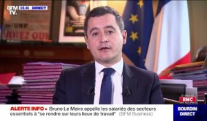 Gérald Darmanin n'exclut pas de nationaliser Air France en cas de "difficultés importantes"
