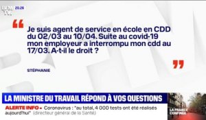 "C'est inadmissible qu'un employeur refuse le télétravail pour les salariés d'une mairie" Muriel Pénicaud