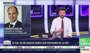 Frédéric Rollin (Pictet AM) : Le CAC 40 en hausse grâce aux décisions de la BCE - 19/03