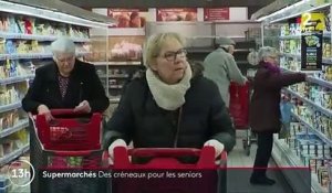 Supermarchés : des créneaux pour les personnes âgées