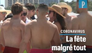 Coronavirus : en Floride, les plages bondées pour le « Springbreak »