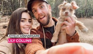 Lily Collins fête son anniversaire en quarantaine avec son célèbre petit ami