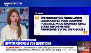 Suis-je obligé de me laver les mains si je suis chez moi et que je ne vois personne ?