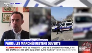 Emmanuel Grégoire: "On a monté en puissance le dispositif" pour encadrer les marchés parisiens