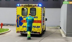 L'Avenir - Déménagement MontLégia 3 : Nettoyage des ambulances