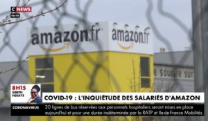 Covid-19 : l'inquiétude des salariés d'Amazon