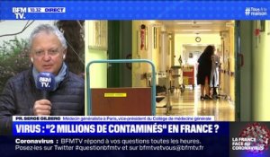 Virus: "2 millions de contaminés" en France ? - 24/03