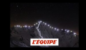 ils illuminent le Bec des Rosses de Verbier de nuit - Adrénaline - Ski/snow freeride