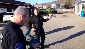 Neuves-maisons : un drone de la gendarmerie pour contrôler le confinement