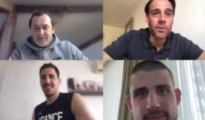 Paul Lacombe, Adrien Moerman, Christophe Denis et Ludovic Deroin évoquent le confinement