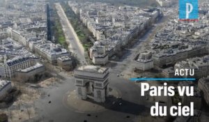Confinement : les saisissantes images d’un Paris désert vu du ciel