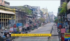 Inde : quelles méthodes pour confiner 1,3 milliard de personnes ?