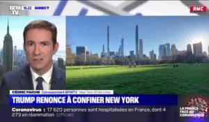Coronavirus: Donald Trump renonce à confiner New York