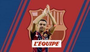 Xavi, 25 trophées gagnés avec le Barça - Foot - ESP