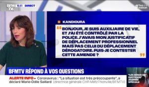 J'ai pris une amende alors que j'avais mon justificatif de déplacement professionnel, mais pas celui du déplacement dérogatoire. Puis-je contester? BFMTV répond à vos questions