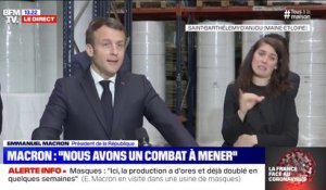 Emmanuel Macron : "Nous devons rebâtir notre souveraineté nationale et européenne"