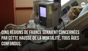 La France a connu une hausse de la mortalité de 9 %